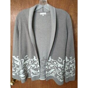 Benedetta B sz S open front cardigan. Made in Italy. Merino wool, cashmere blend